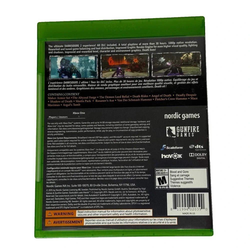 N/A darksiders ii